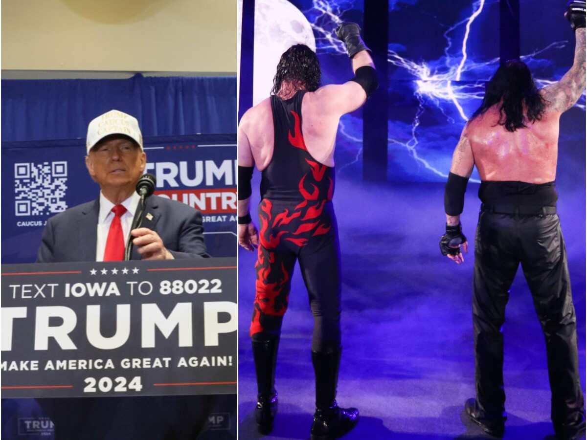 Donald Trump, Kane, and The Undertaker