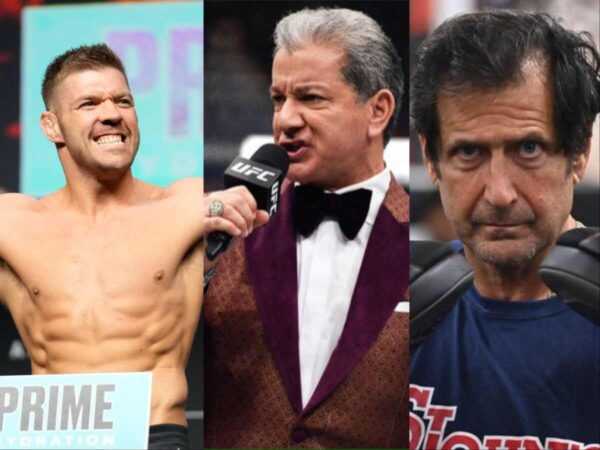 Dricus Du Plessis Ray Longo Bruce Buffer