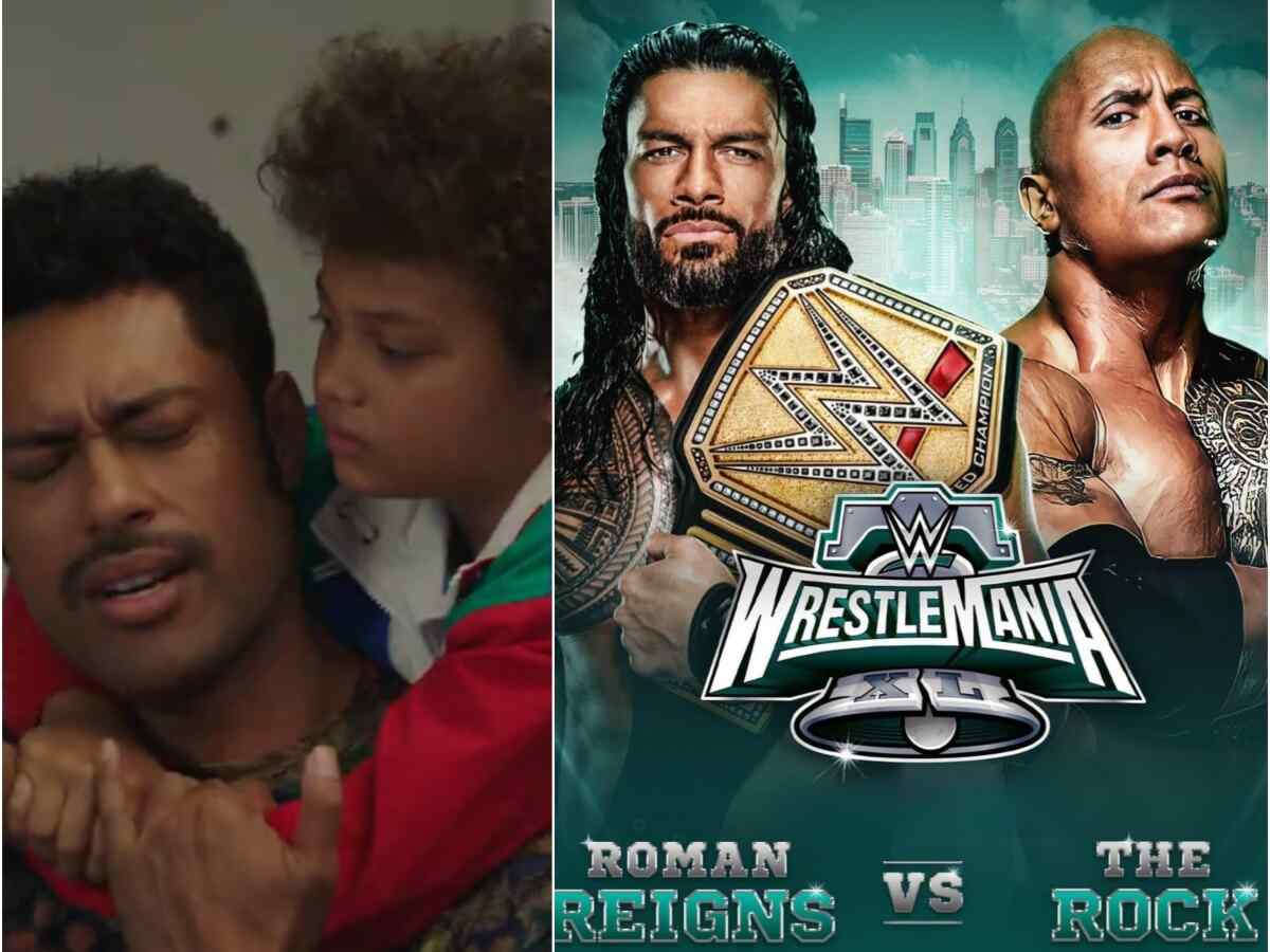 “World’s not ready!” A clip of Dwayne Johnson predicting the future in sitcom ‘Young Rock’ goes viral as WrestleMania-worthy matchup between Roman Reigns and The Rock is teased