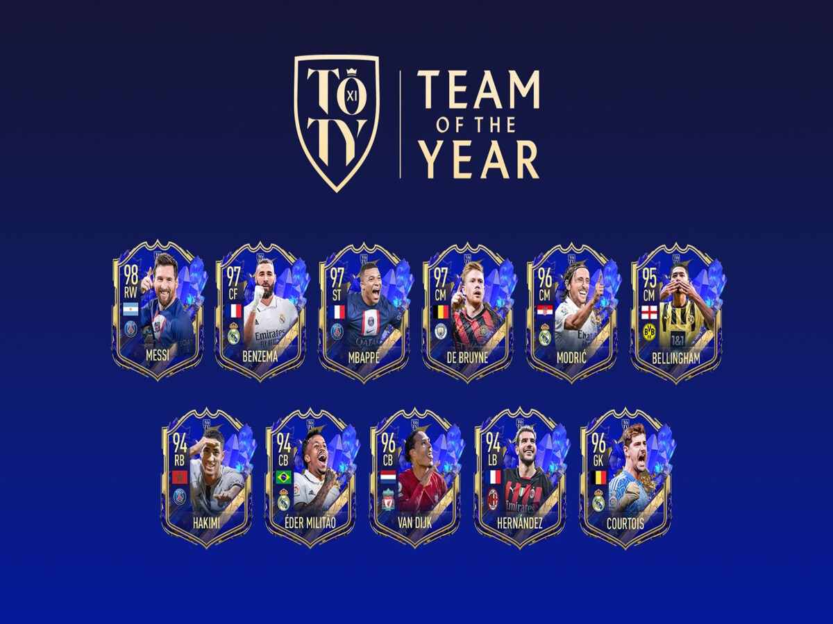 EA FC 24: EA Sports unveils the Team Of The Year with Lionel Messi, Erling Haaland and Kylian Mbappé headlining the lineup