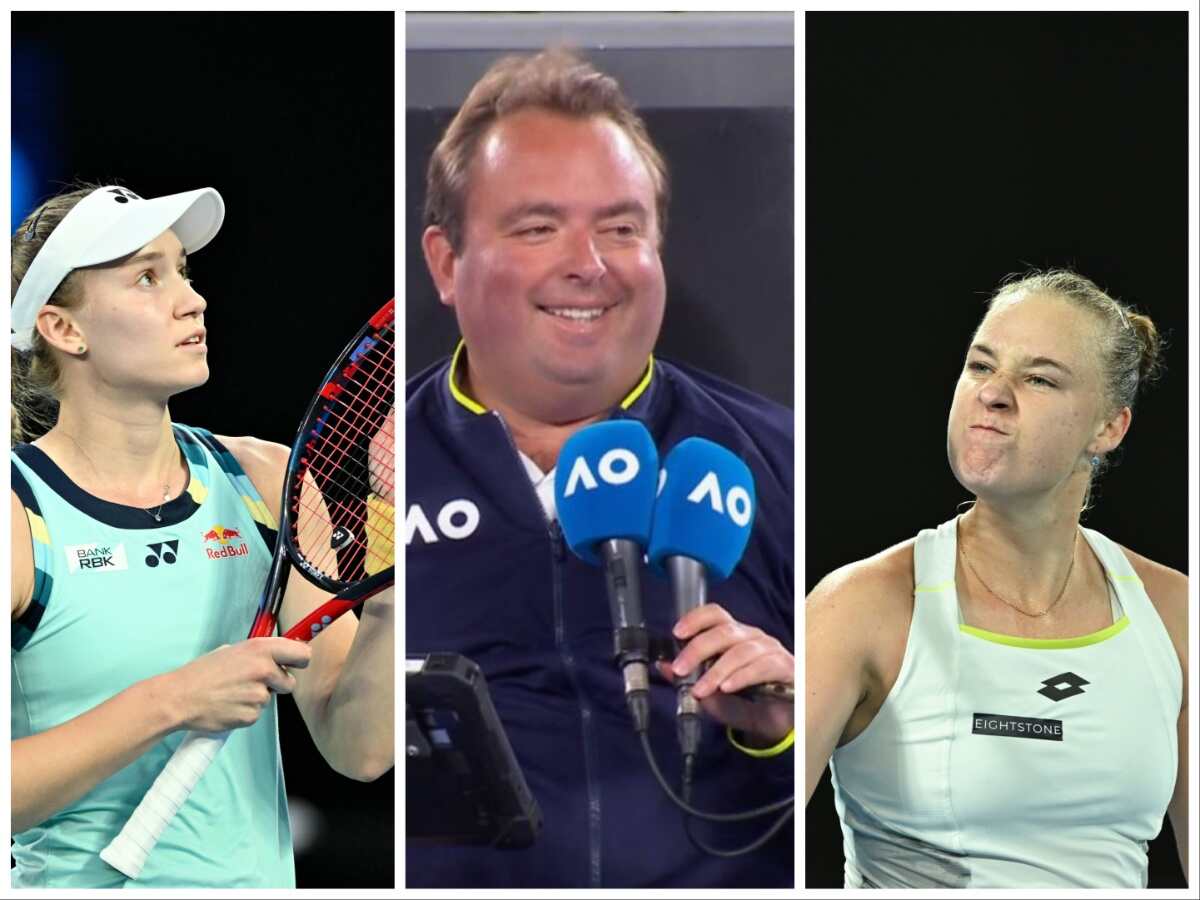 WATCH: Chair umpire’s ‘cheeky’ reaction from Anna Blinkova’s record-breaking match against Elena Rybakina at Australian Open goes viral