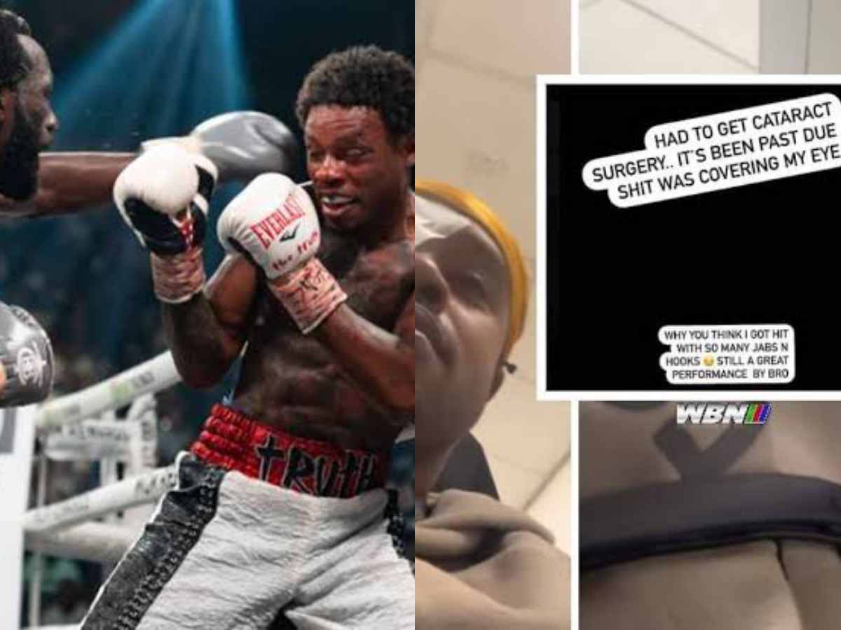 “Why you think I got hit with so many jabs?” Errol Spence Jr. gets cataract surgery and claims disaster against Terence Crawford was due to bad eyesight