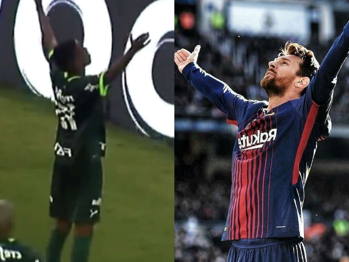 FC Barcelona set to finalize deal with Palmeiras star 'MESSINHO' 1 Estevao and Lionel Messi