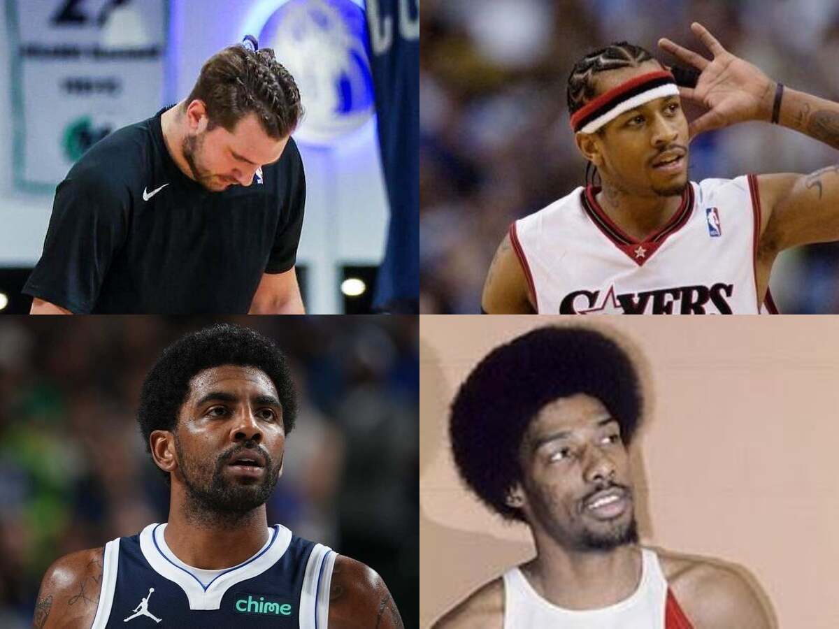 "Culture vulture" - Luka Doncic SHOCKS NBA world with new braid hairstyle drawing mixed reactions from fans 1 Fans are comparing Luka and Kyrie's hairstyles to that of legends Allen Iverson and Julius Erving, claiming the league is in danger (Bleacher Report)
