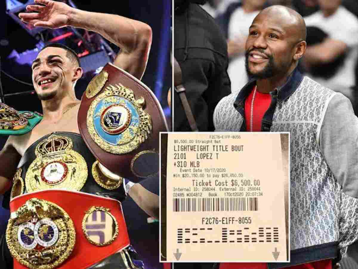 “You in the wrong sport!” Floyd Mayweather’s amazing mantra for success taken as motivation by Teofimo Lopez