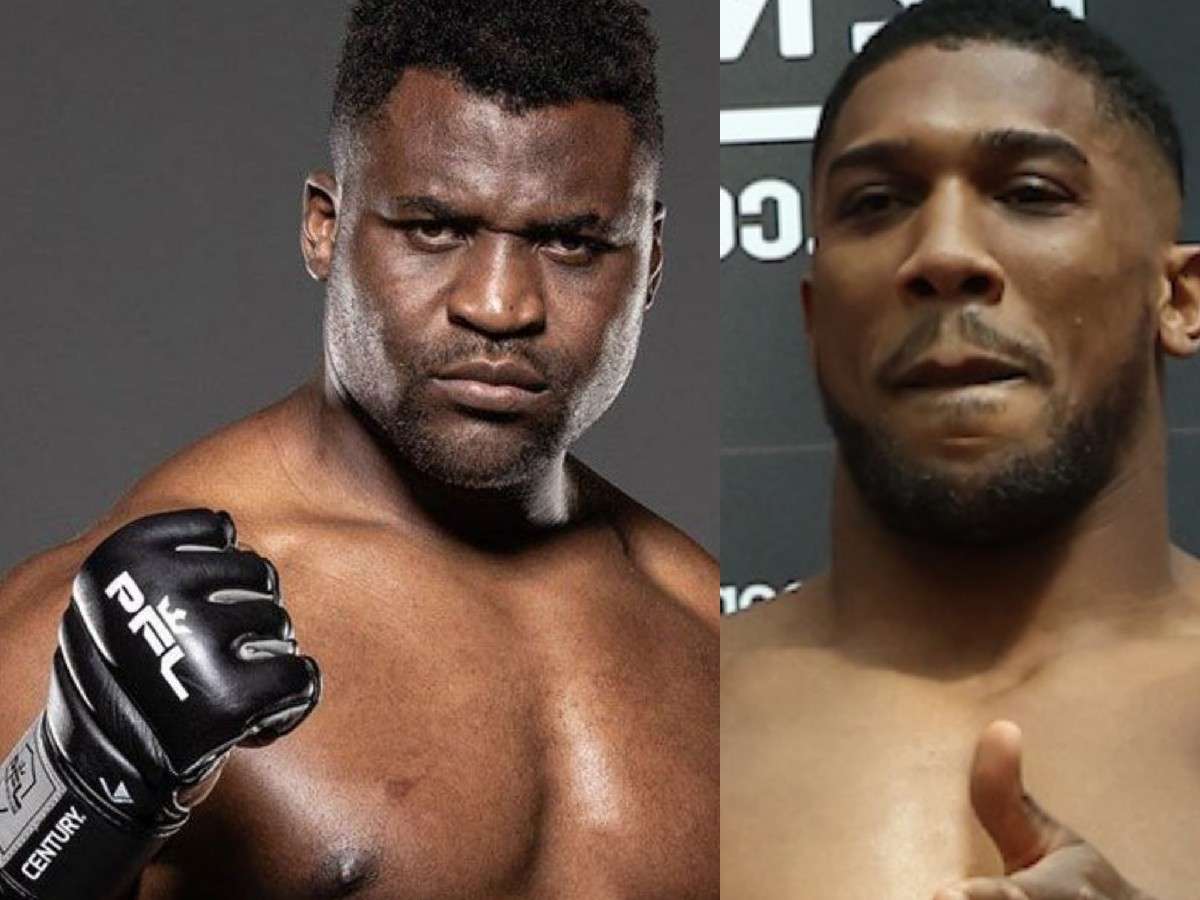 Francis Ngannou and Anthony Joshua