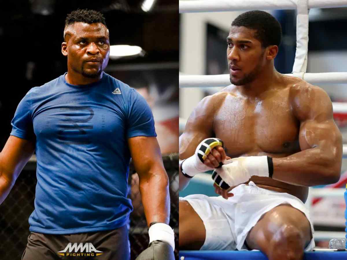 “Better than the real fight” Anthony Joshua and Francis Ngannou’s cinematic promo for their upcoming fight leaves fans in frenzy