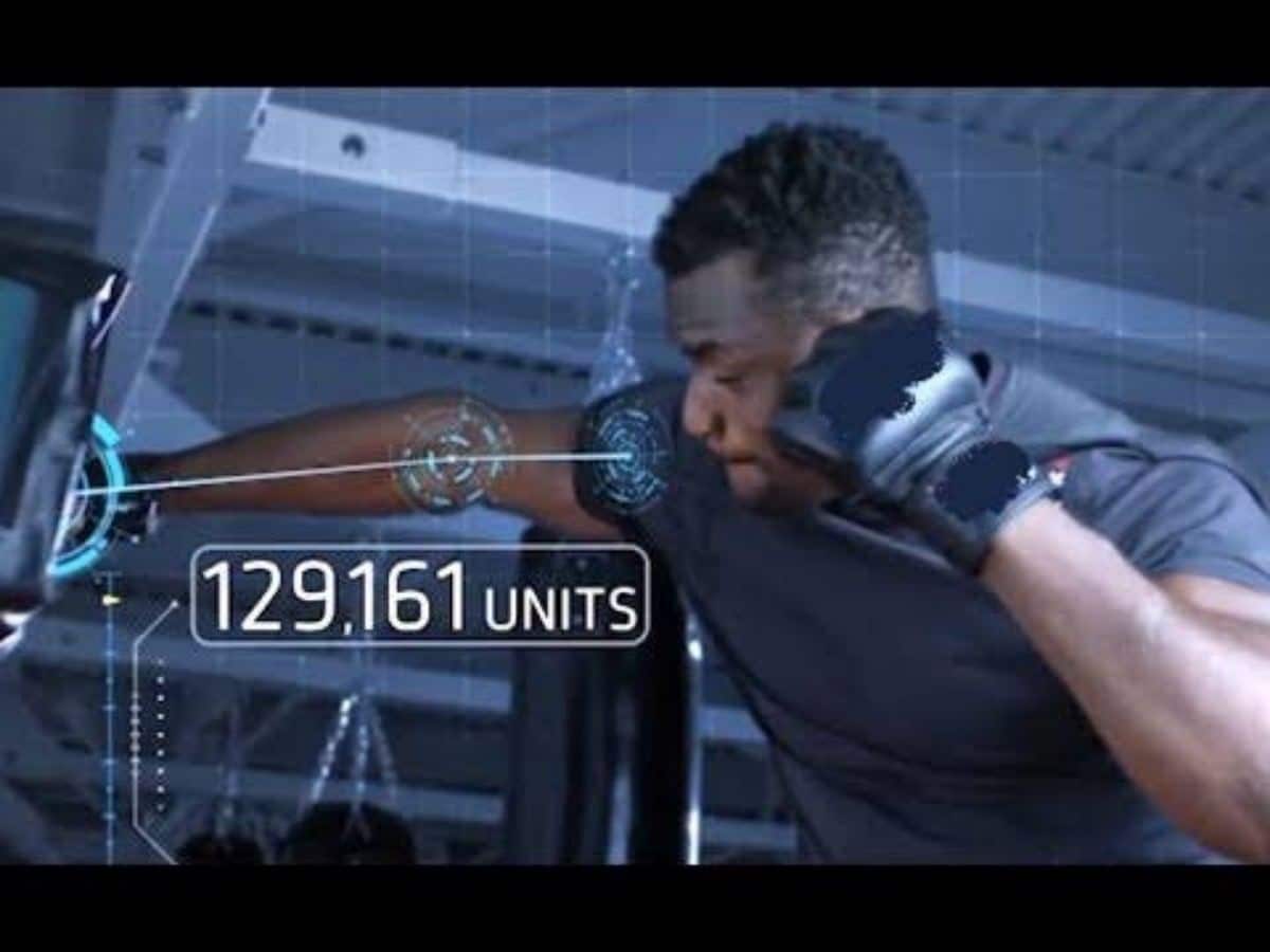 Francis Ngannou hold the world record of being the hardest puncher in a PowerKube test.