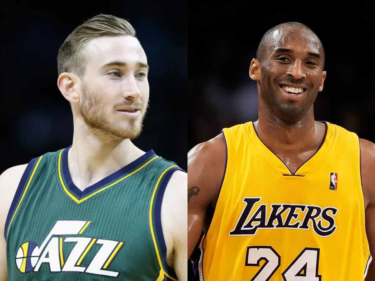 Gordon Hayward and Kobe Bryant