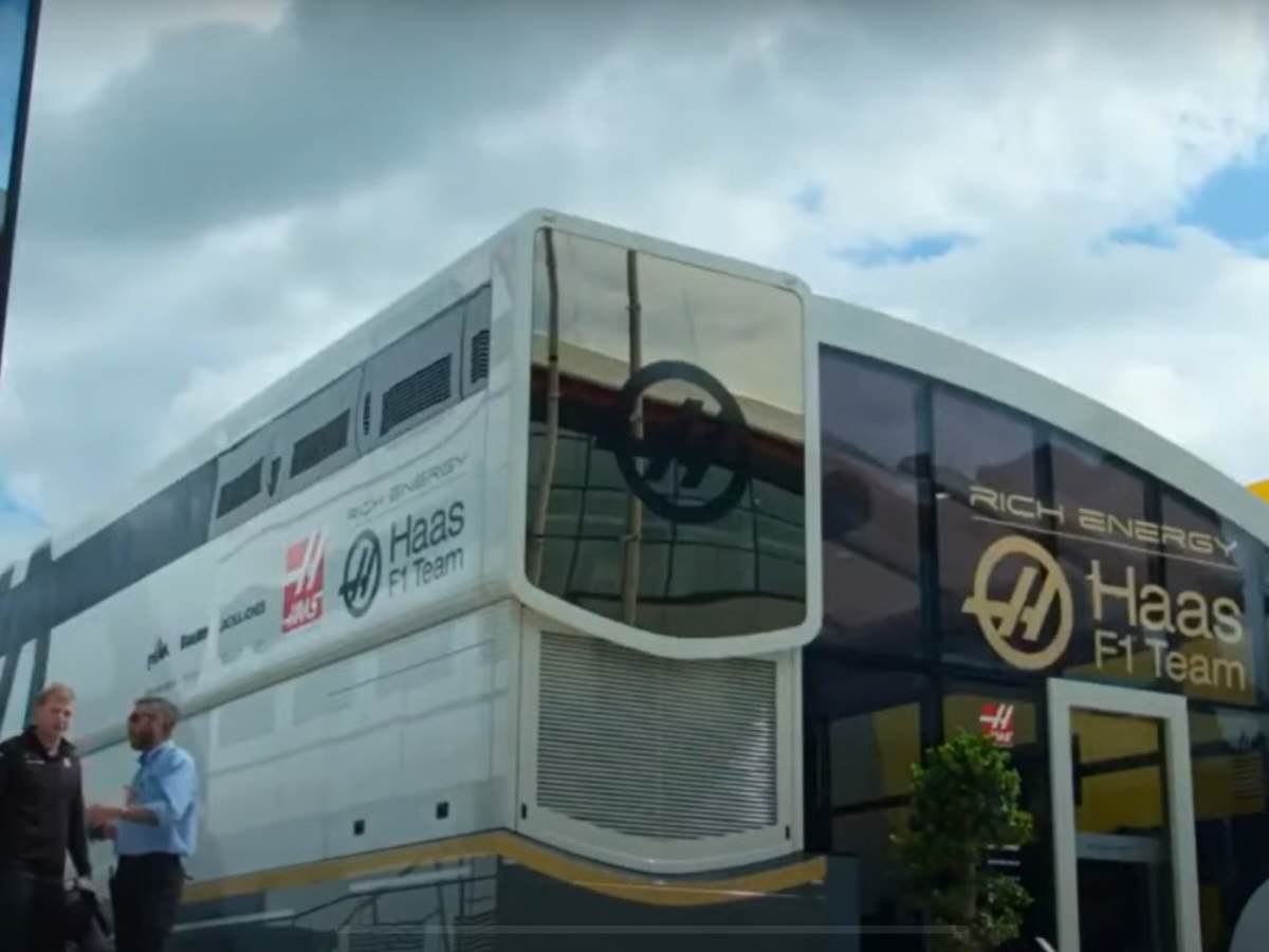 Haas F1 Motorhome in 2019