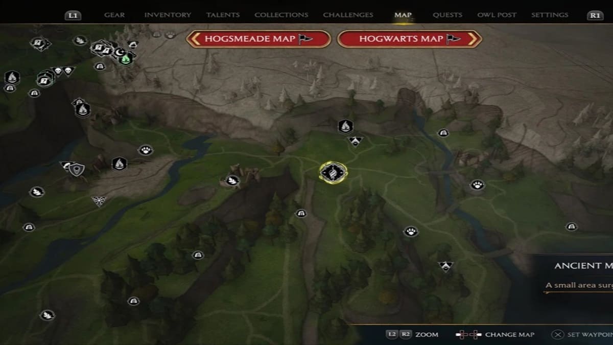 Hogwarts Legacy Ancient Magic Hotspot 15