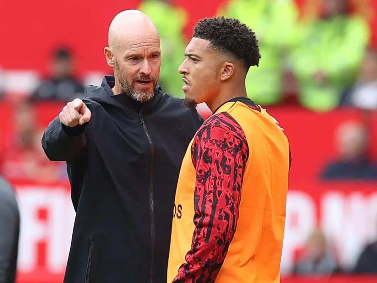 Erik Ten Hag Jadon Sancho