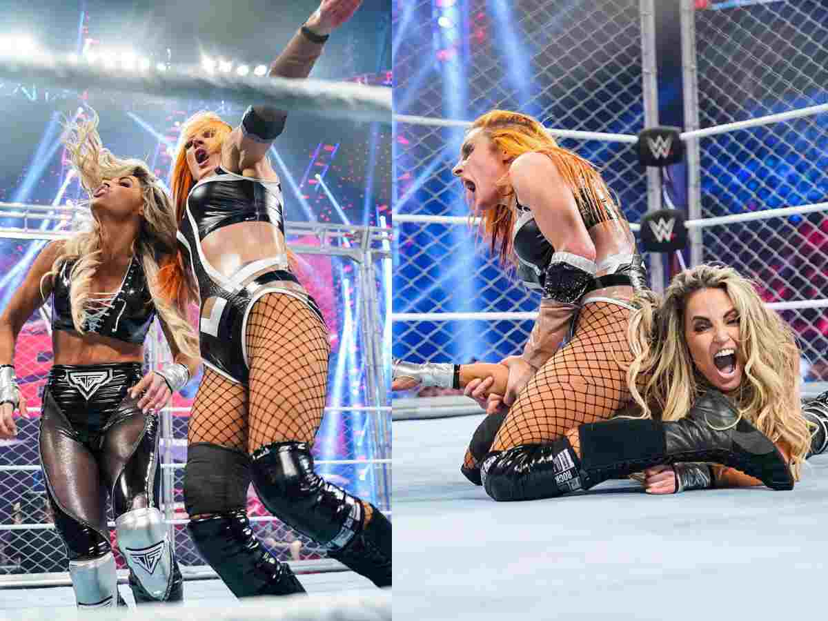 Becky Lynch and Trish Stratus