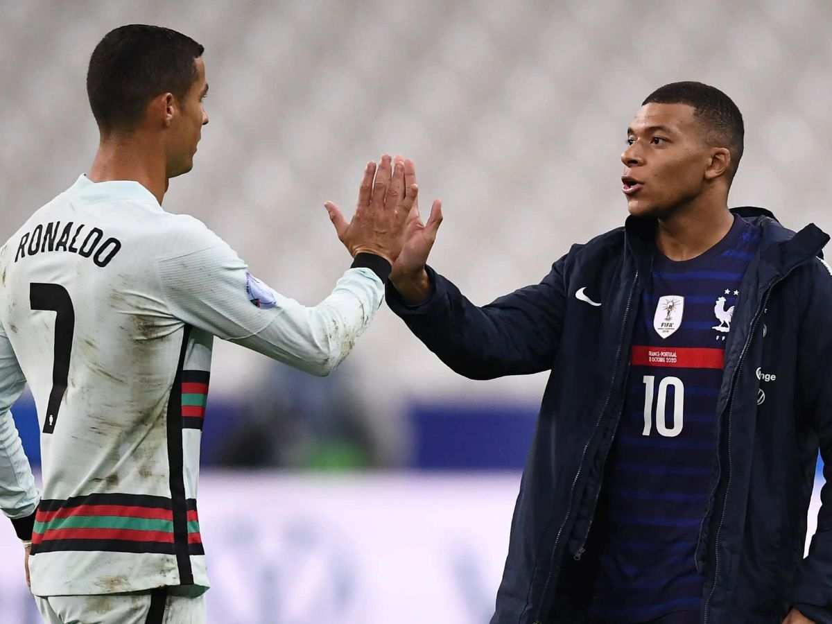 Cristiano Ronaldo Kylian Mbappe