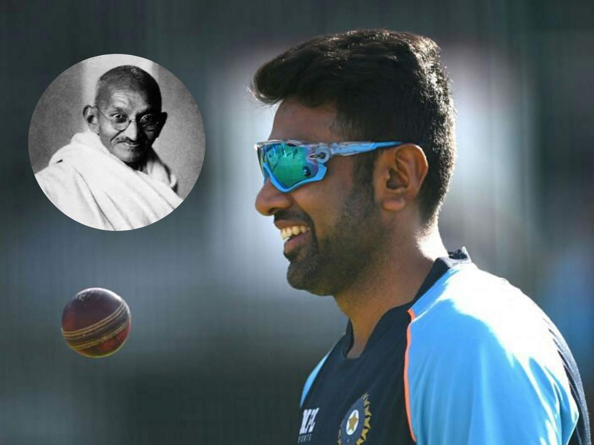 Ravichandran Ashwin engages in hilarious banter by asking ‘Gandhiji aap kaise ho?’ and leaves netizens in splits