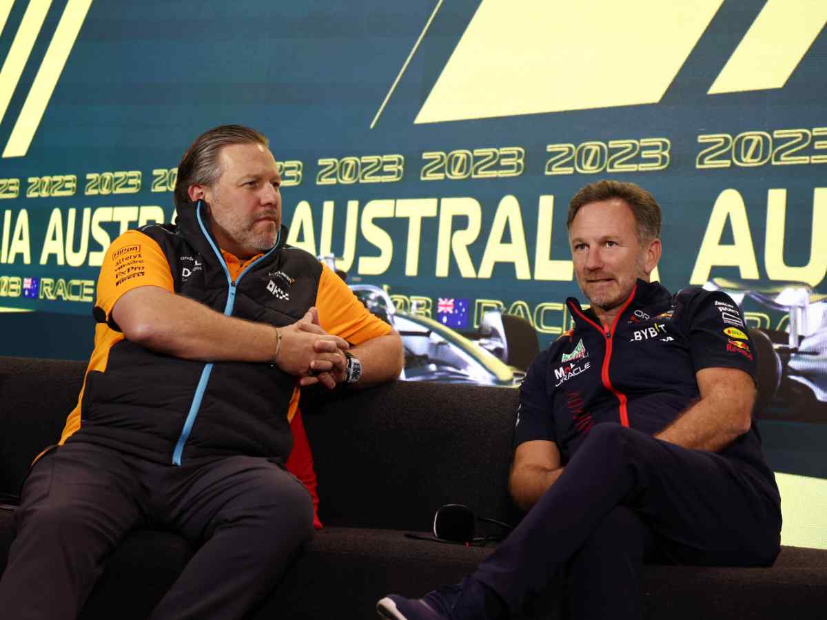 Zak Brown and Christian Horner (Via: Imago)