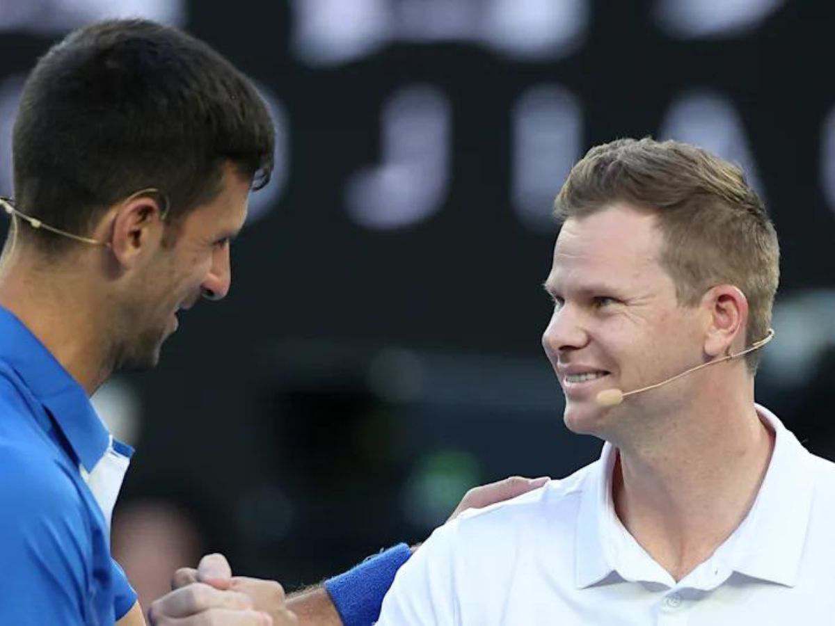 Novak Djokovic Steve Smith