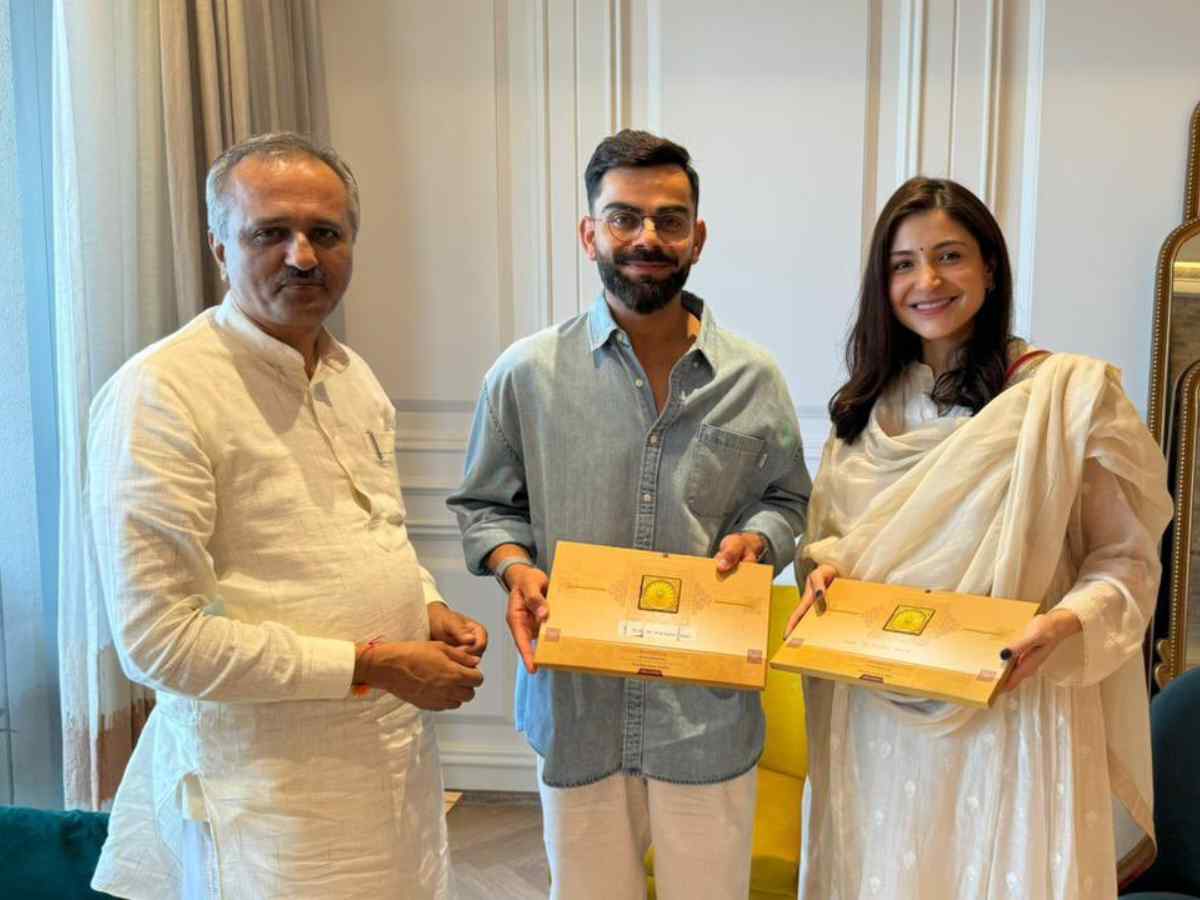 Virat Kohli and Anushka Sharma 