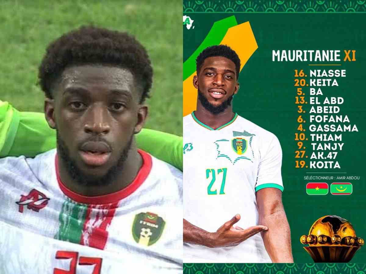 “Big threat to the defenses” — Fans are laughing as ex-Premier League striker ROCKS ‘AK.47’ initials on Mauritania AFCON playing XI list