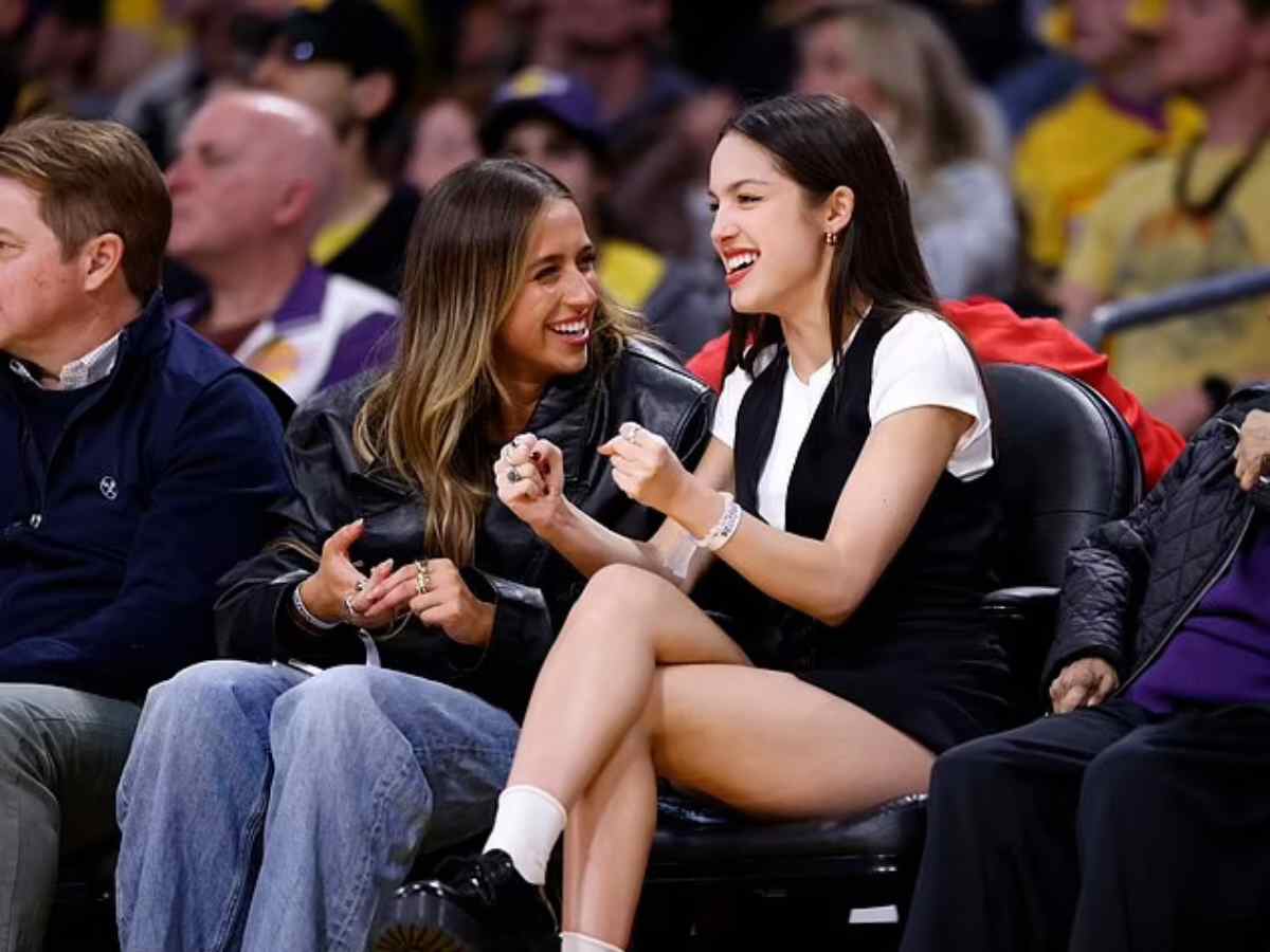 “Imagine losing when they’re watching” – Pop beauties Olivia Rodrigo and Tate McRae witness Lakers team bottle against Brooklyn Nets; fans troll