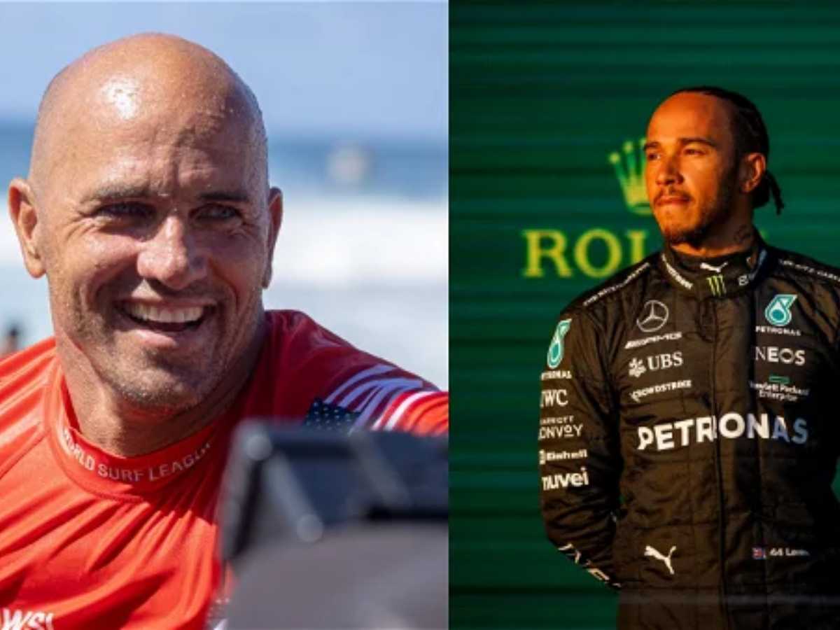 11-time World Champion surfer Kelly Slater recently teased his plans for a project with Lewis Hamilton involving an ‘electric car track’