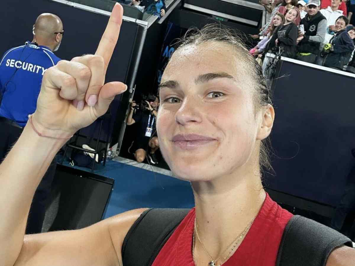 “I’m super happy to be special,” Reigning Australian Open champion Aryna Sabalenka revels in her ‘bespoke’ look as she stands out at the Australian Open with more than her mind-blowing power strokes