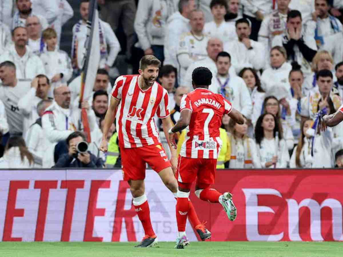 WATCH: “That was close” — Almeria stun Real Madrid fans early, double lead with STUNNING strike, but fall 3-2 