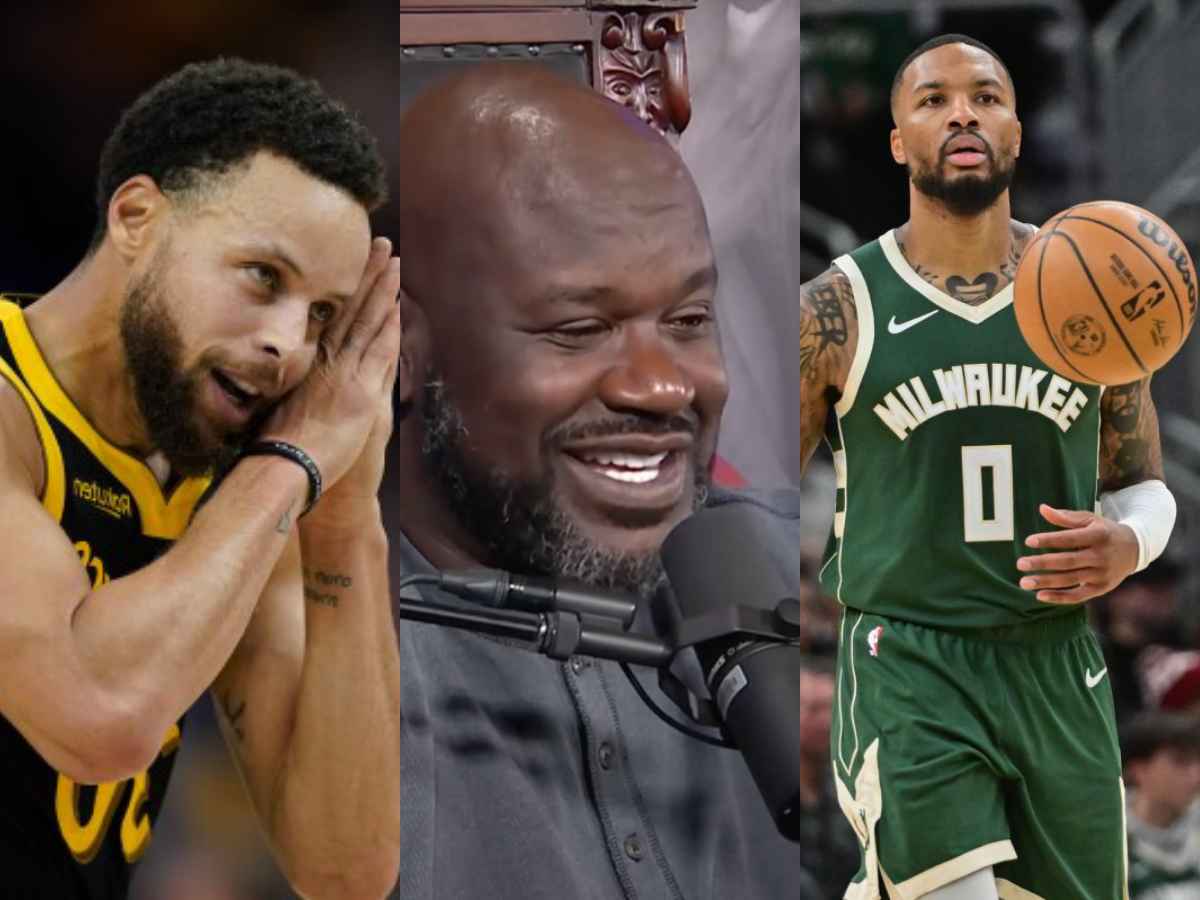 “Steph is the best shooter but…” Shaquille O’Neal settles debate between Steph Curry and Damian Lillard in clutch situation