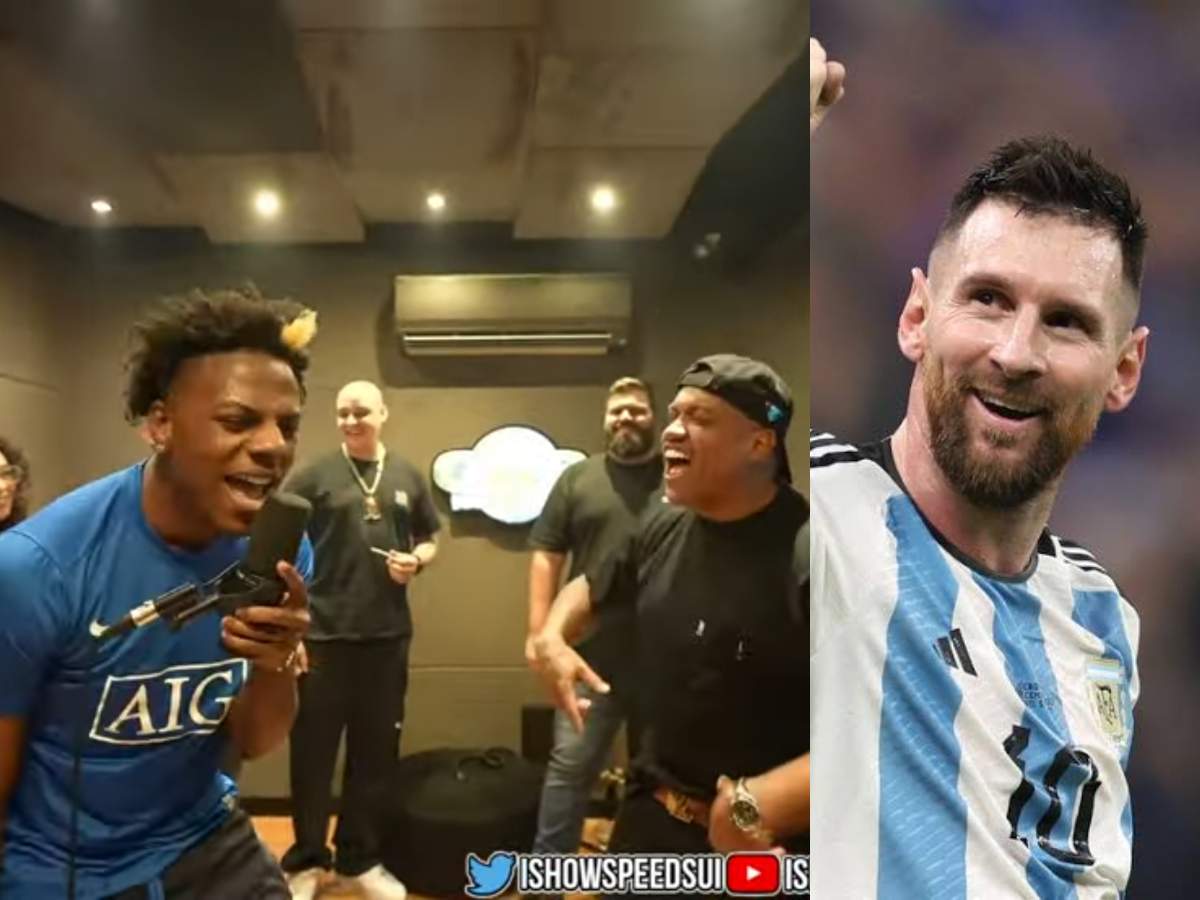 Watch: IShowSpeed raps a free-style ‘Lionel Messi’ diss track with Brazilian musician MC Davi