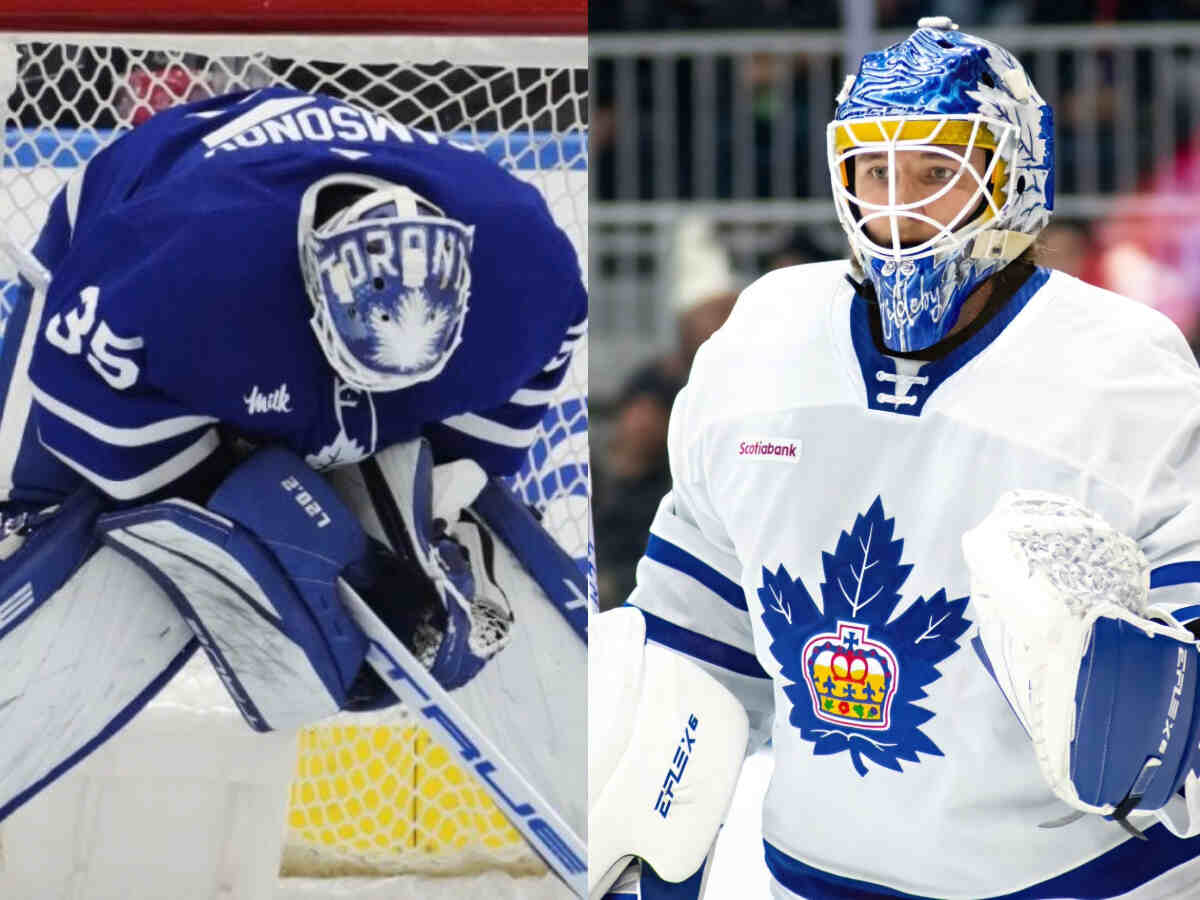 Ilya Samsonov and Dennis Hildeby [Image Credit: Sportsnet/Daily Faceoff]