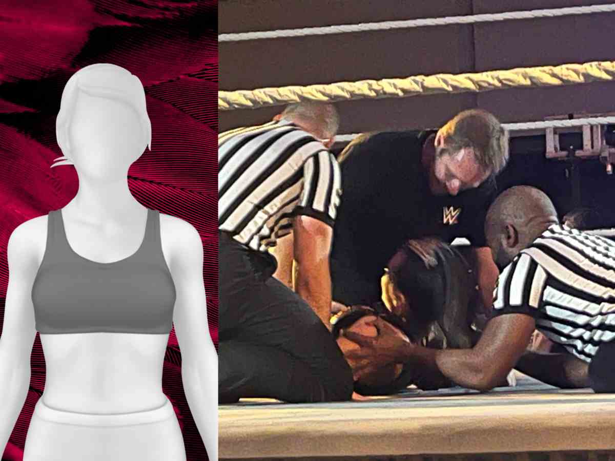 22-year-old female WWE star seemingly injured at Live Event, had to be carried out after match was abruptly stopped