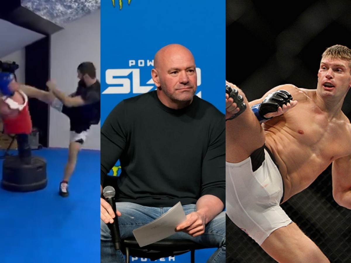 “Islam Wonderboy?” – Dana White’s injury statement on Islam Makhachev continues to age bad as Dagestani posts video of landing spinning kicks