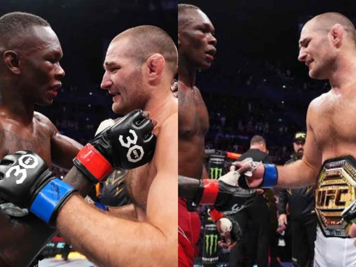 “Stop crying like a b**ch!” Israel Adesanya REVEALS chat with Sean Strickland during post-fight embrace at UFC 293