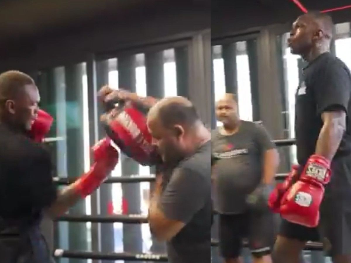 WATCH: MMA fans hyped for ‘Greatest comeback since Jon Jones’ as Israel Adesanya releases footage of training boxing techniques in Mexico