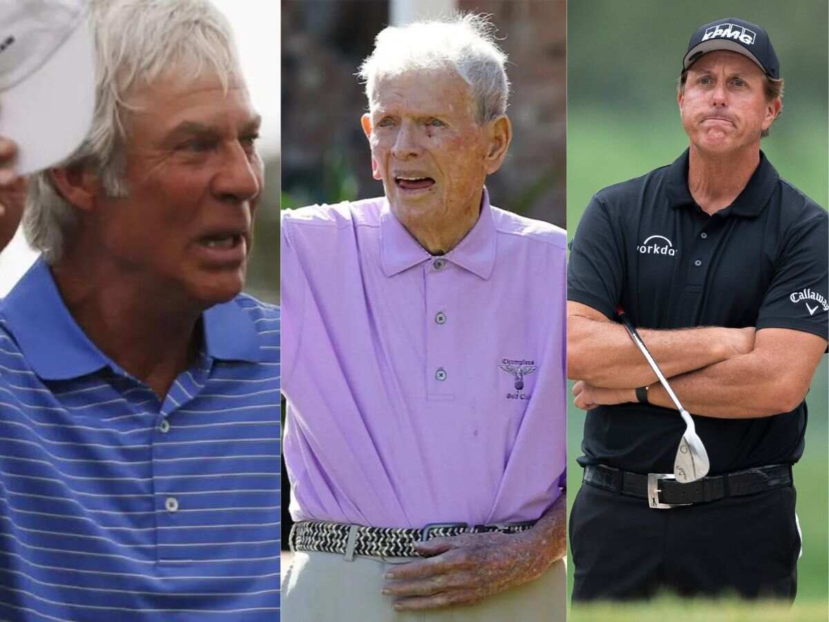 Jack Burke Jr., Phil Mickelson and Ben Crenshaw