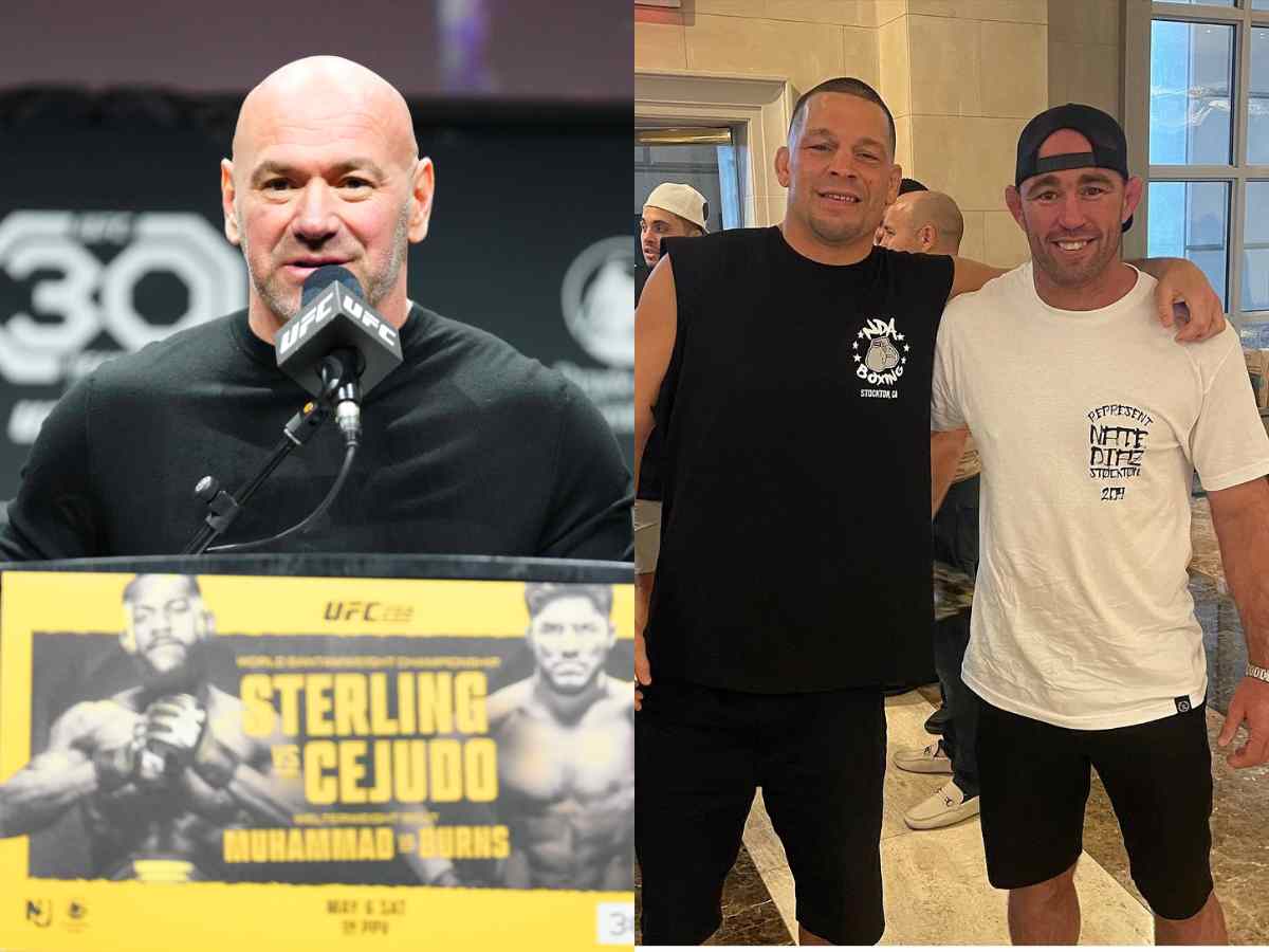 “Respect for not allowing media to bully him” – Team Nate Diaz heaps praise towards UFC boss Dana White for keeping free speech alive in company