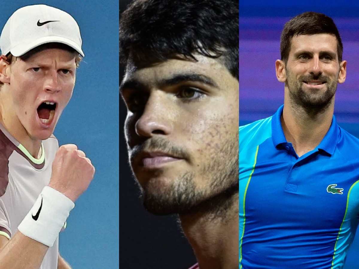 “Don’t know what’s wrong with him,” Carlos Alcaraz, Novak Djokovic and Jannik Sinner brutally compared by Italian ATP legend as the young Spaniard has disappointedly “gone a step back”