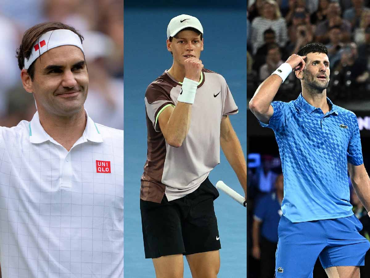 My role model is…,” Jannik Sinner snubs one of Novak Djokovic or Roger Federer as he submits to the other’s inspiring legacy after a challenging Australian Open win