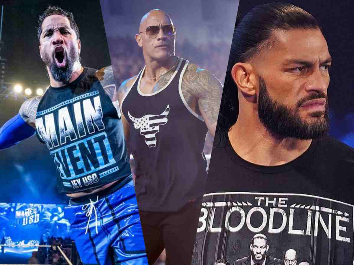 “He’s got The Bloodline behind him,” Jey Uso finally breaks the silence on Dwayne The Rock Johnson’s teasing to challenge Roman Reigns 