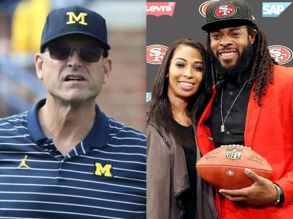 Richard Sherman claims Jim Harbaugh will not leave Michigan next season despite numerous NFL linkups