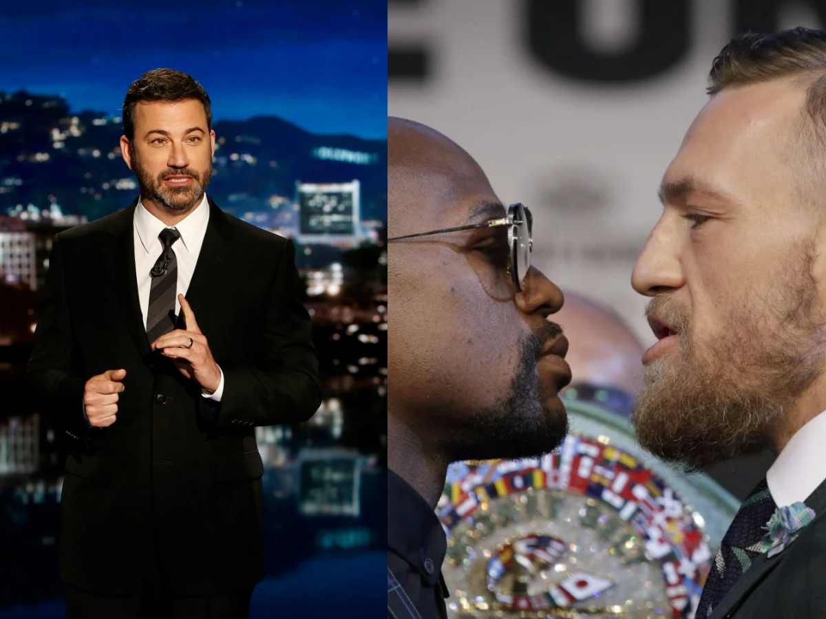 “Will you make love?” Floyd Mayweather was BAFFLED after Jimmy Kimmel’s question about rival Conor McGregor