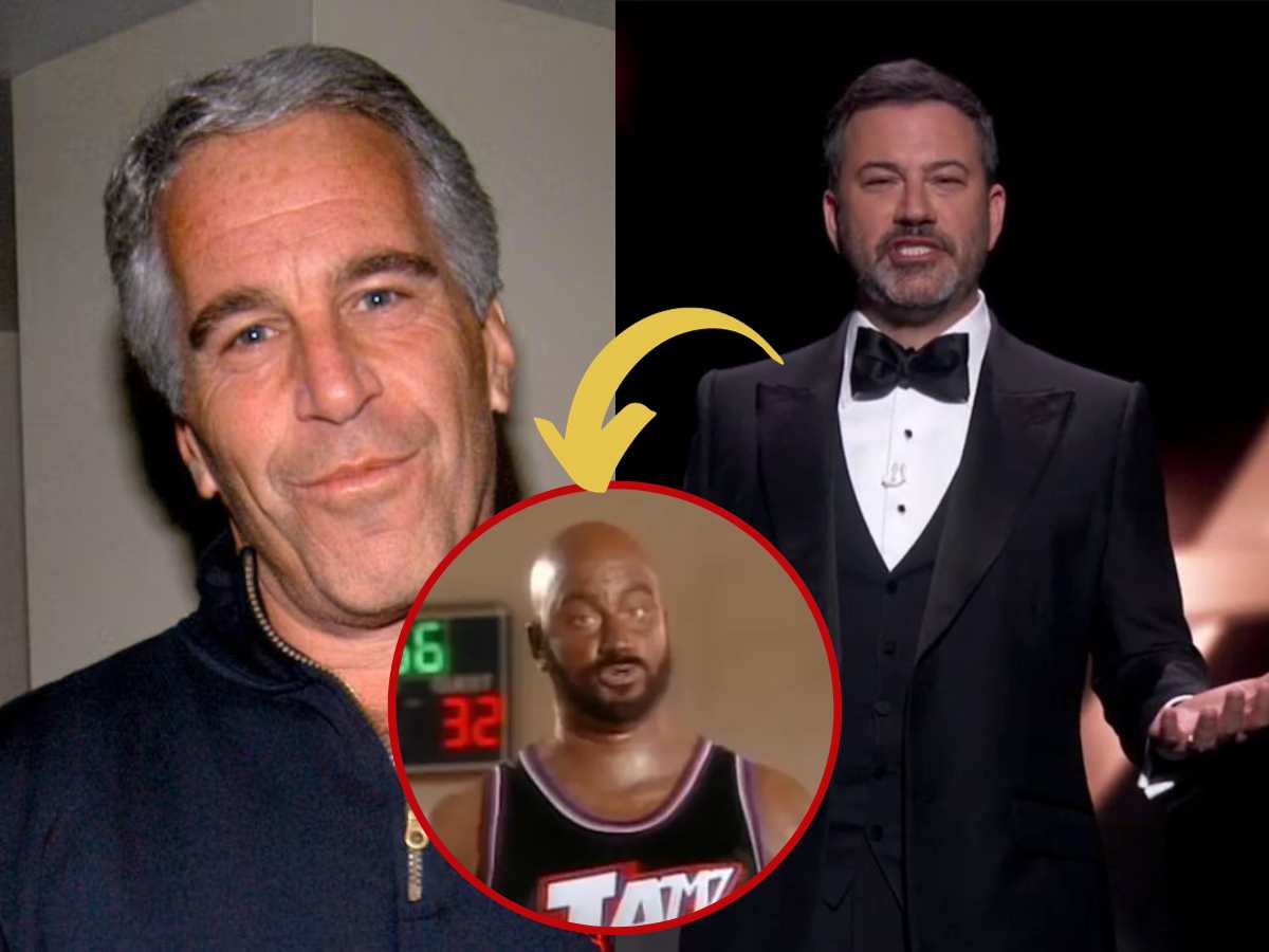 Jimmy Kimmel’s BLACK FACE costume of controversial Karl Malone resurfaces amidst Jeffrey Epstein saga 