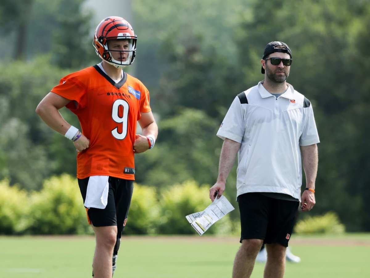 Joe Burrow and the new HC of the Tennessee Titans, Brian Callahan