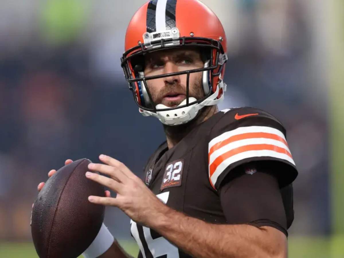 Joe Flacco playing for the Cleveland Browns