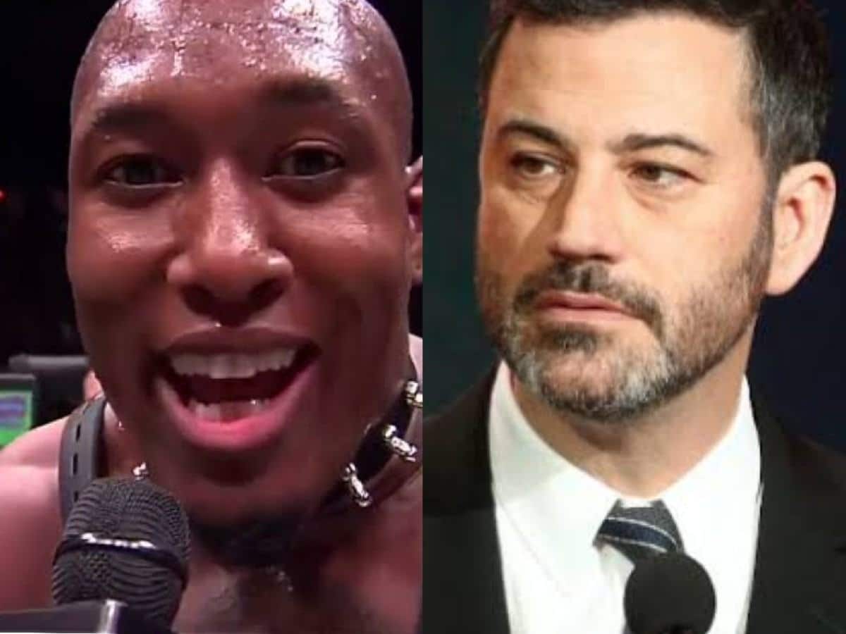 Joel Bauman and Jimmy Kimmel 