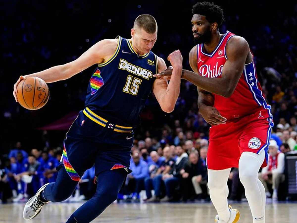 Joel Embiid and Nikola Jokic