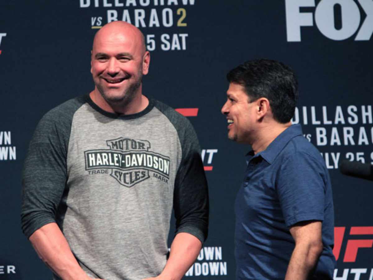 Joe Silva and Dana White