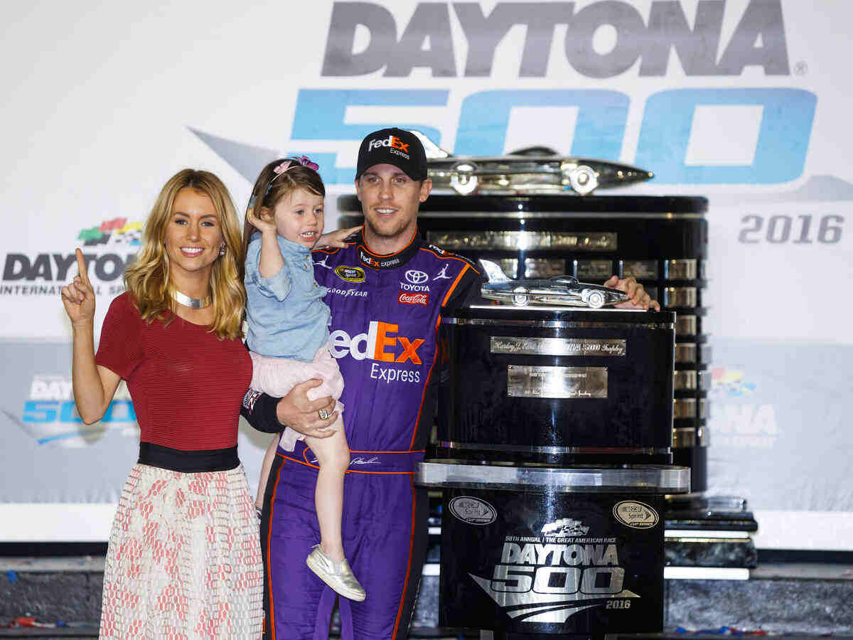 Who is Denny Hamlin’s fiancé, Jordan Fish? – FirstSportz