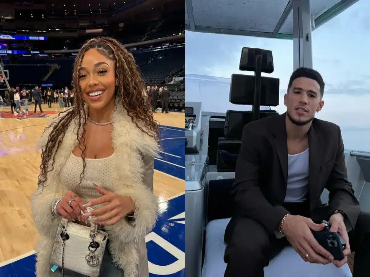 Jordyn Woods and Devin Booker