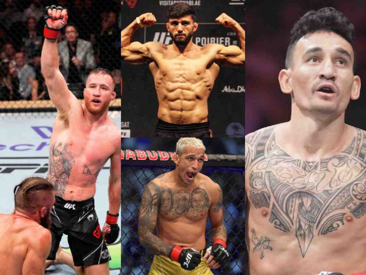 “All four of us got a chance,” Justin Gaethje plans to stand out among Max Holloway, Charles Oliveria, and Arman Tsarukyan for title shot